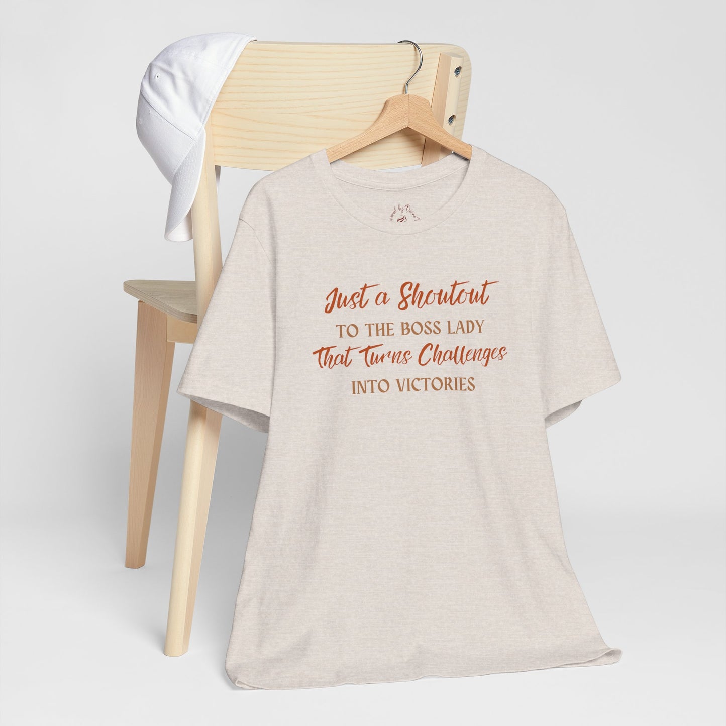 Oasis Creations Boss Lady Victories Jersey Short Sleeve Tee